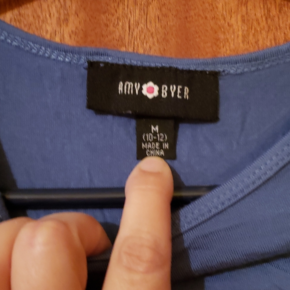Girl's layered top - Picture 2 of 4